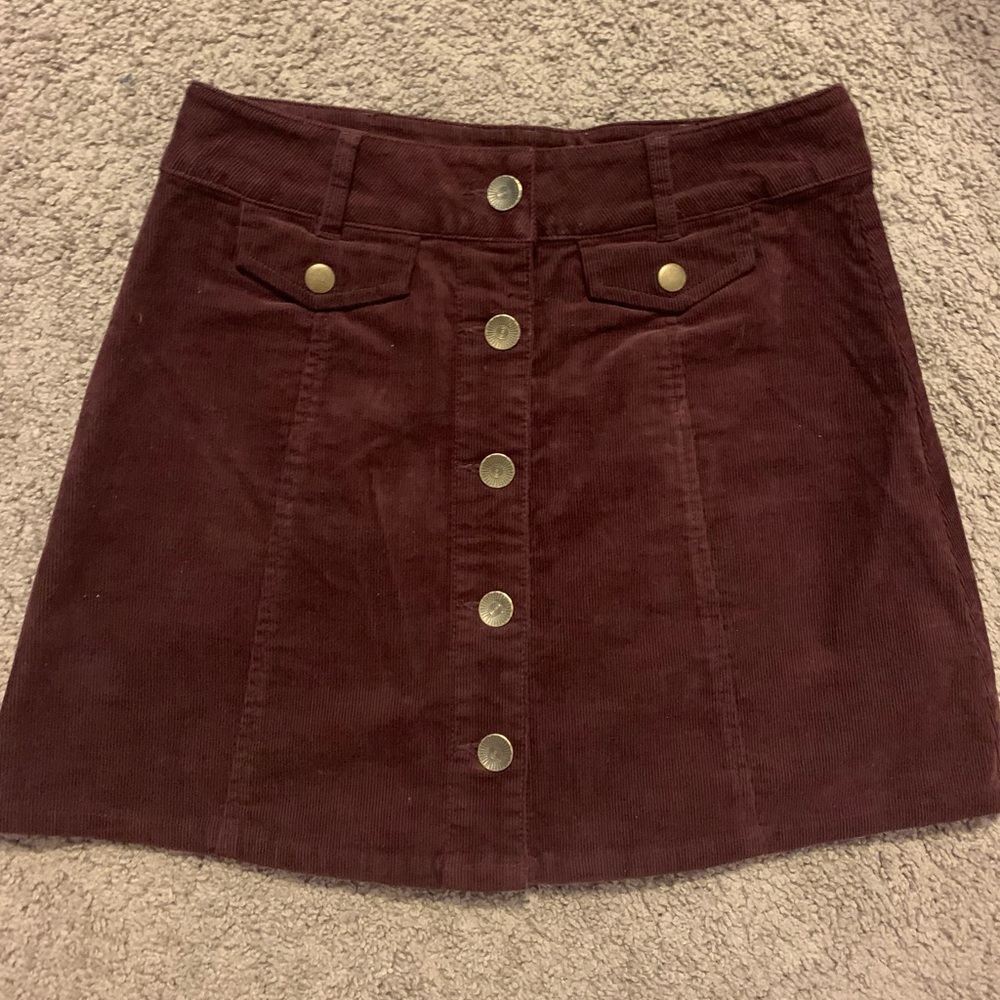 Women’s Forever 21 Corduroy Skirt